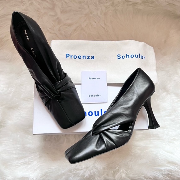 Proenza Schouler Shoes - 🛑 SOLD 🛑 New! Rare PROENZA SCHOULER Twisted Scarf Knot Leather Pumps